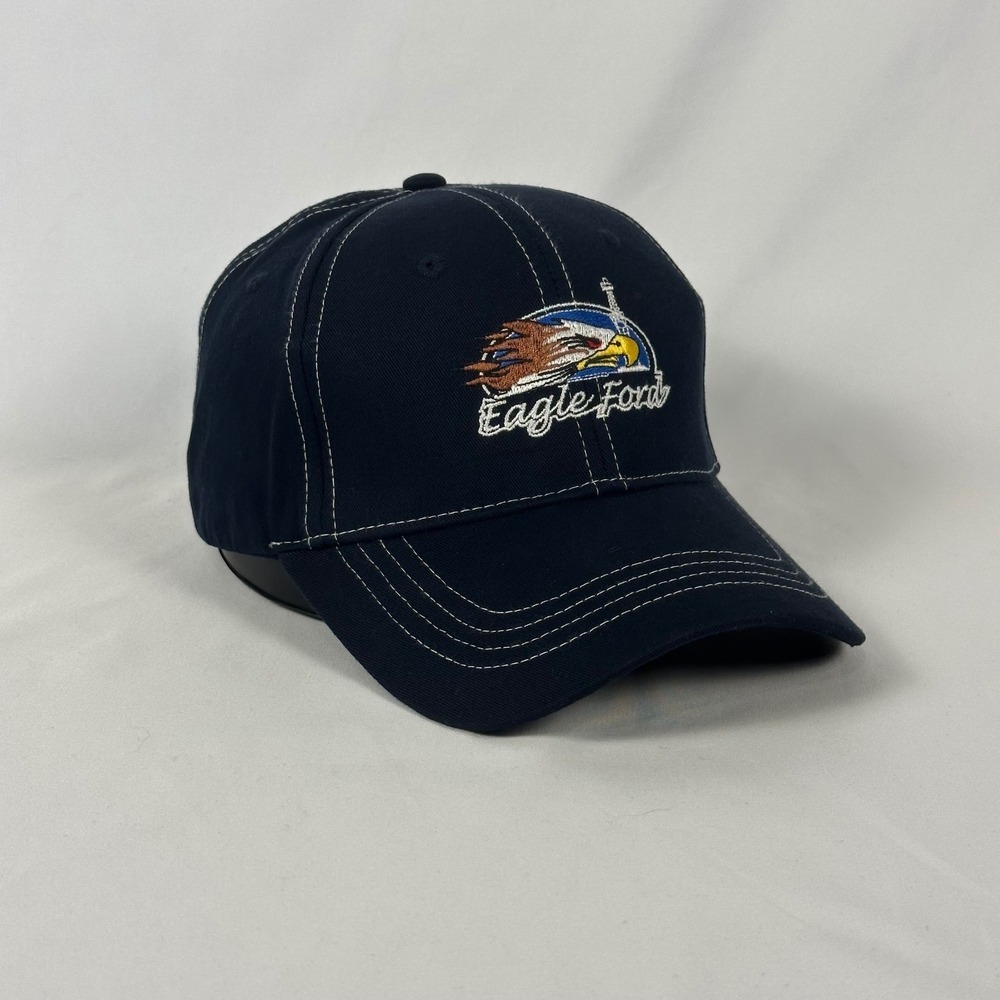 Eagle Ford ConocoPhillips Baseball Hat Mens OSFA Navy Cap America Strapback